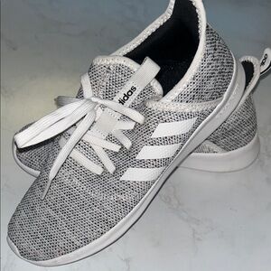 Adidas Knit Gray and White Trainers NEW